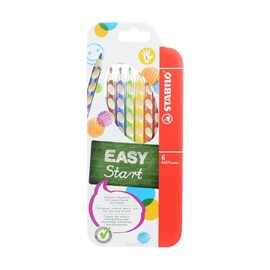 Набор цветных карандашей для левшей Stabilo EasyColor, 6 шт.
