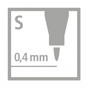 Маркерная ручка Stabilo OHPen Universal, 0.4 мм, перманентные чернила