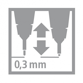 Капиллярная ручка Stabilo Sensor, 0.3 мм