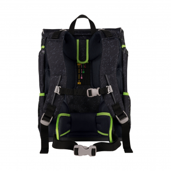Ранец Ergoflex XL Зеленый динозавр