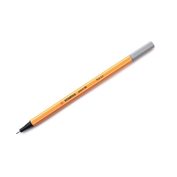 Ручка Капиллярная Stabilo Point 88, серые