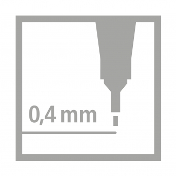 Набор капиллярных ручек Stabilo Point 88, 25 шт.