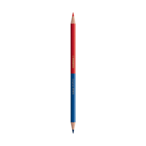 Двойной карандаш Stabilo Orogonal, синий и красный
