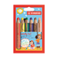 Набор супертолстых цветных карандашей Stabilo Woody, 6 цветов