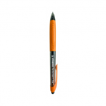 Шариковая ручка Stabilo Performer+ F, черные чернила