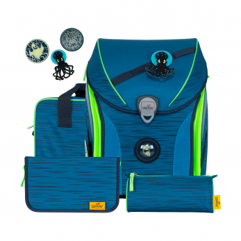 Ранец Ergoflex Max Buttons Тень